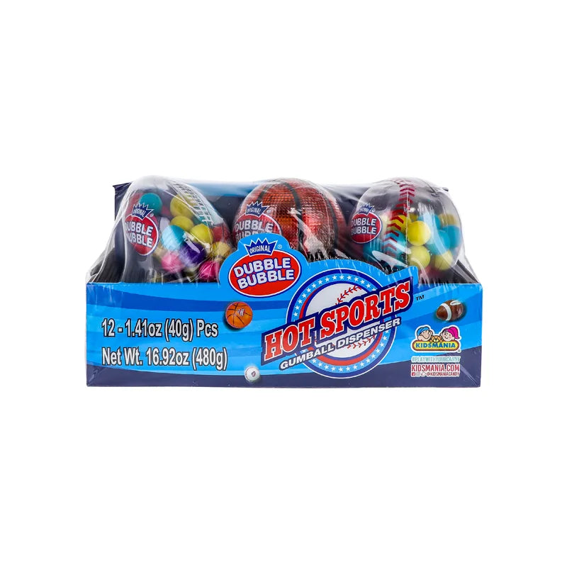 Kidsmania Hot Sports Gumball Dispenser 12 Count image 0