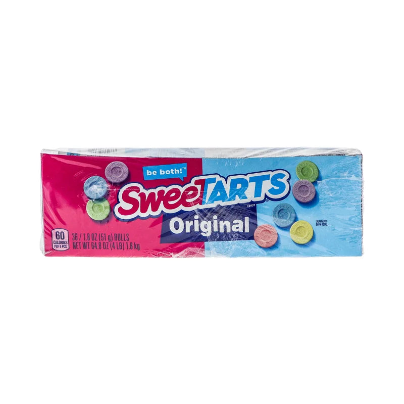 Sweetarts Original Rolls Chewy Candy 36/1.8oz image 0