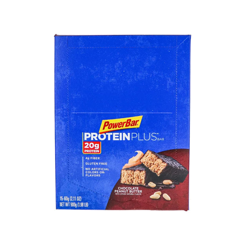 Powerbar Protein Plus Chocolate Peanut Butter 15 Count - 2.15 oz image 0