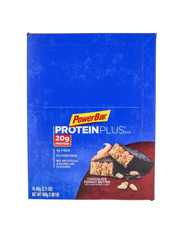 Powerbar Protein Plus Chocolate Peanut Butter 15 Count - 2.15 oz image 0
