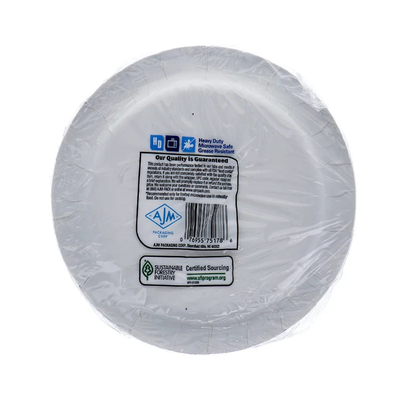 Paper Plates Heavy Duty 6.87in 15 Count image 1
