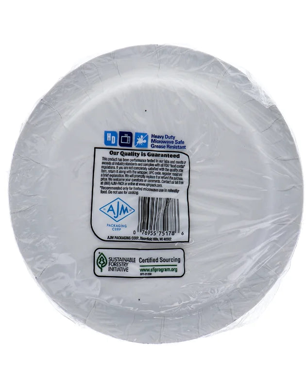 Paper Plates Heavy Duty 6.87in 15 Count image 0