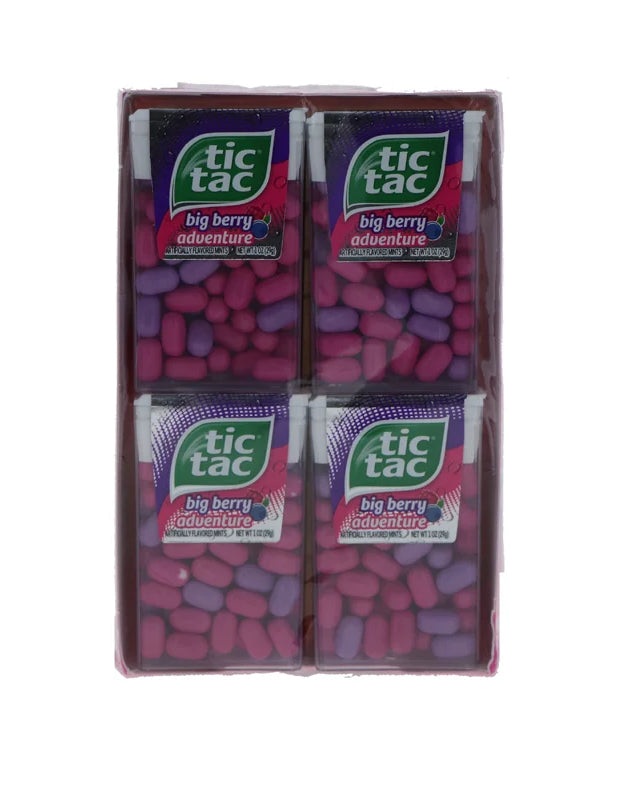 Tic Tac Big Pack Big Berry Adventure 12 Count - 1 oz image 0