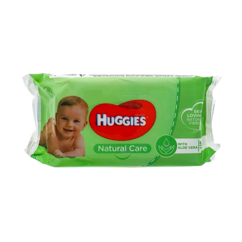 Huggies Baby Wipes Aloe Vera - 56 Count image 0