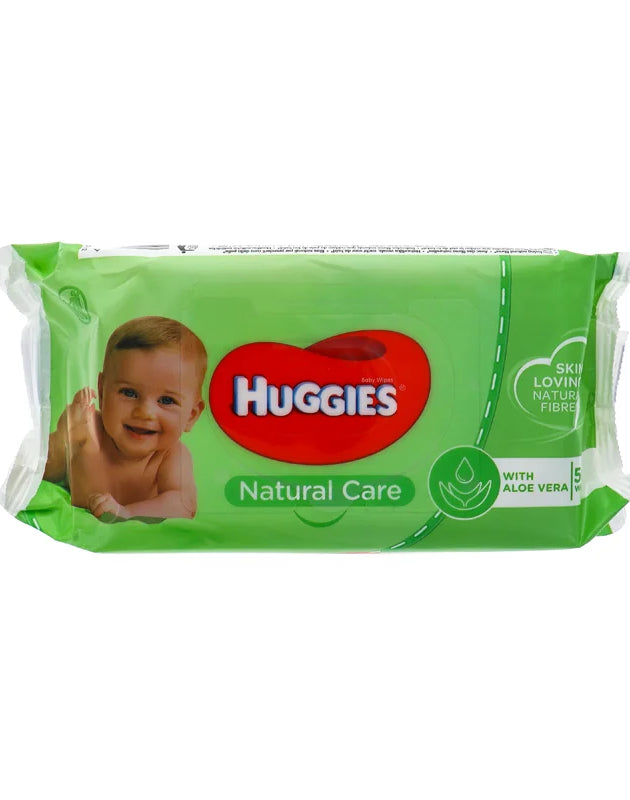 Huggies Baby Wipes Aloe Vera - 56 Count image 0
