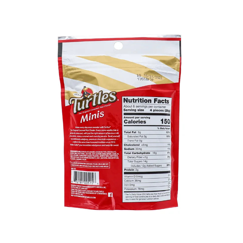 Turtles Original Mini's Stand Up Pouch - 6.2 oz image 1