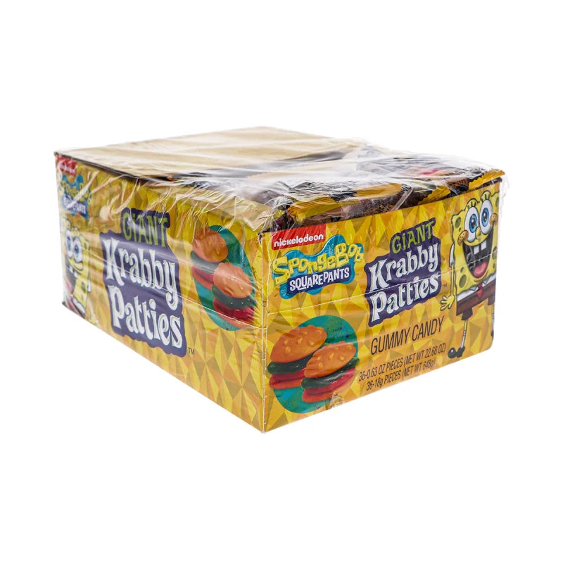 Spongebob Squarepants Giant Gummy Krabby Patties 36 Count image 1
