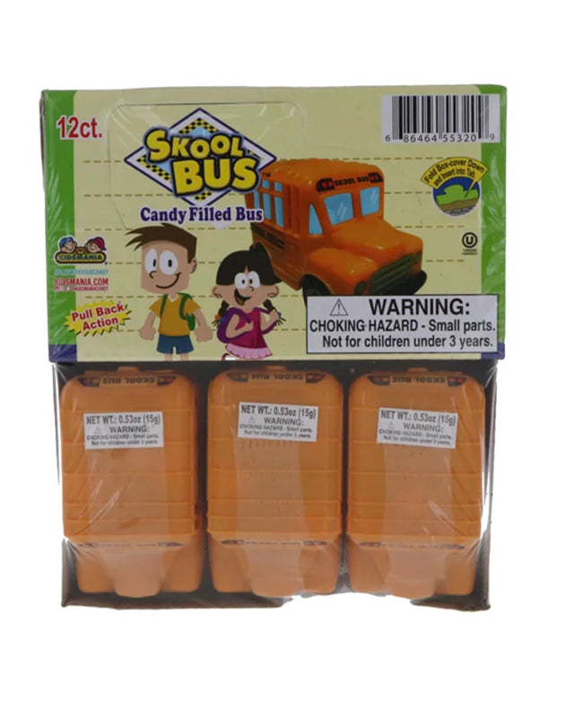 Kidsmania Skool Bus Candy - 12 Count image 0