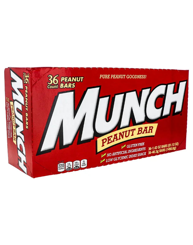 Munch Peanut Bar 36 Count - 1.42 oz image 0