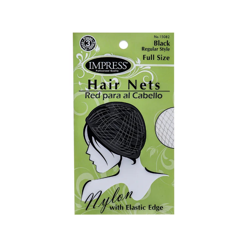 Impress Hair Nets Full Size - 3 Count image 0