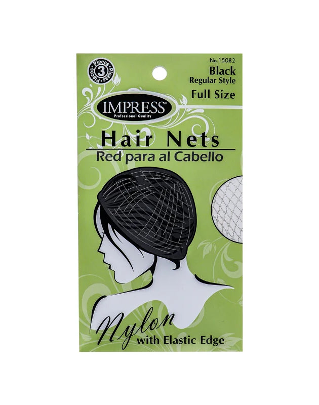 Impress Hair Nets Full Size - 3 Count image 0