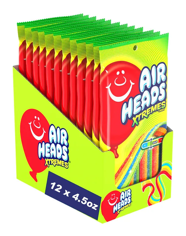 Airheads Xtreme Rainbow Berry Belts 12 Count - 4.5 oz image 0
