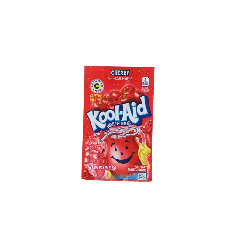 Kool-Aid Cherry Unsweetened Soft Drink Mix 48 Count - 0.13 oz image 1