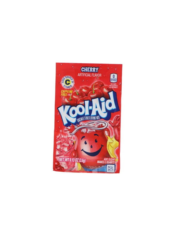 Kool-Aid Cherry Unsweetened Soft Drink Mix 48 Count - 0.13 oz image 0