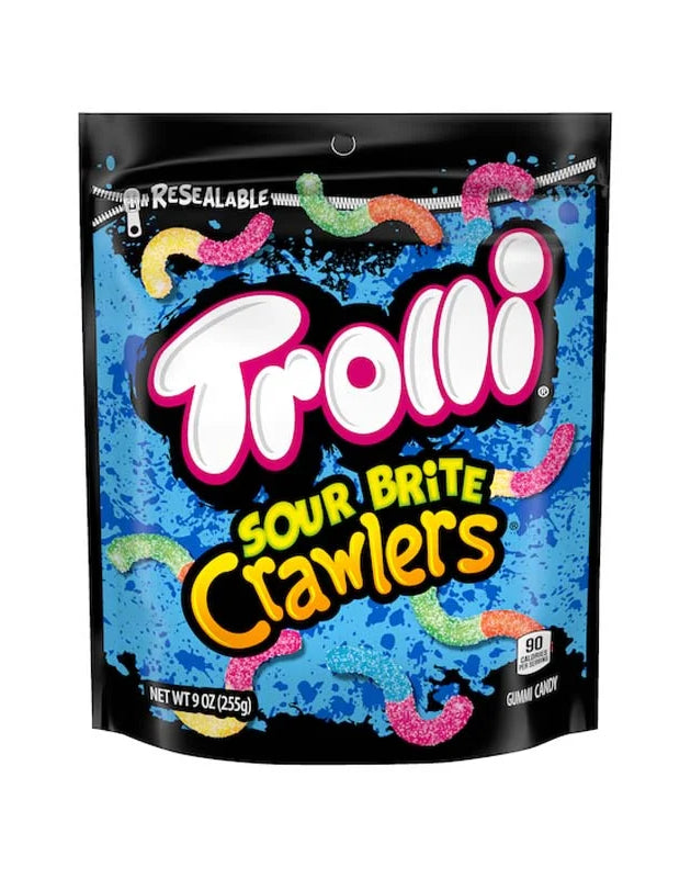 Trolli Mini Sour Brite Crawler - Pouch 9 oz image 0