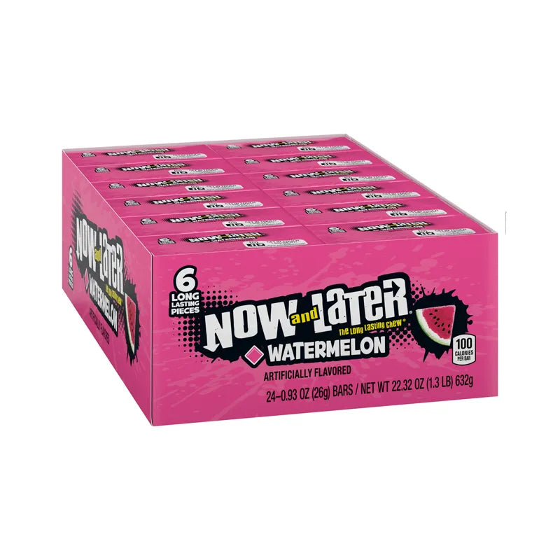 Now & Later Changemakers Chewy Pink Lemonade 24 Count - 6 Pieces image 0