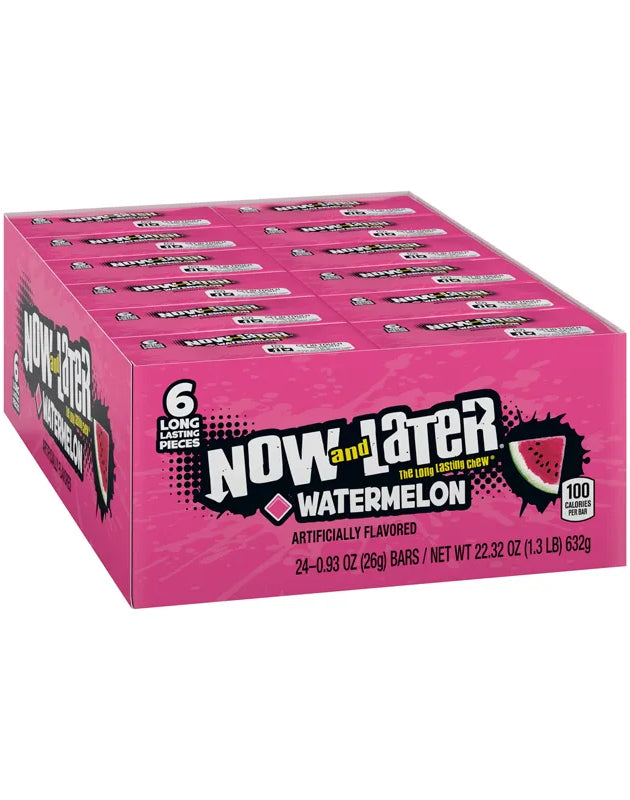 Now & Later Changemakers Chewy Pink Lemonade 24 Count - 6 Pieces image 0