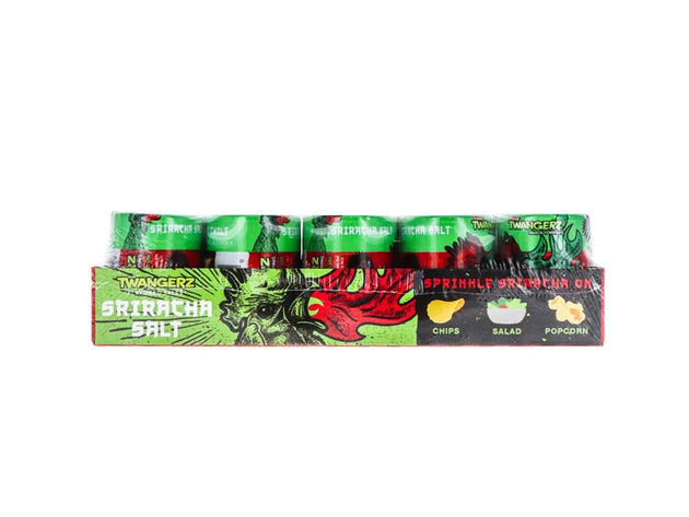 Twang Twangerz Snack Topping Sriracha Salt - Bottle 10 Count - 1.15 oz image 0