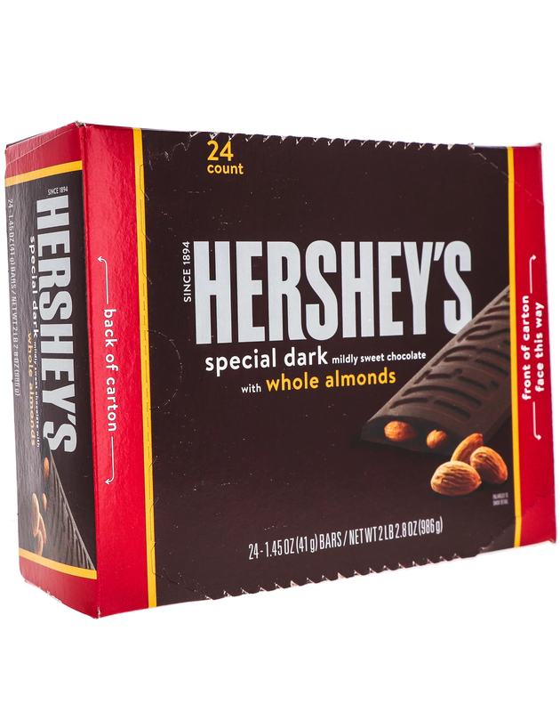 Hershey Special Dark With Almonds 24/1.45Oz image 0