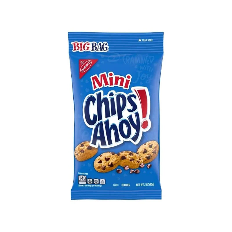 Nabisco Chips Ahoy Mini - Big Bag 12 Count - 3 oz image 0