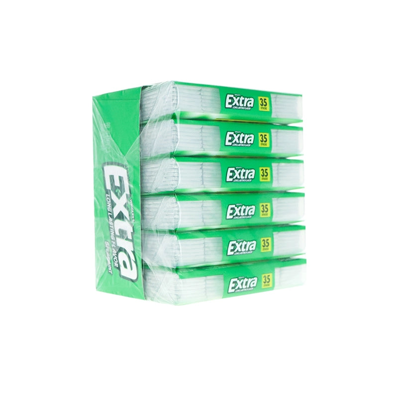 Wrigley's Extra Spearmint Sugar Free Chewing Gum (Pack of 6) - 35 Stick image 1