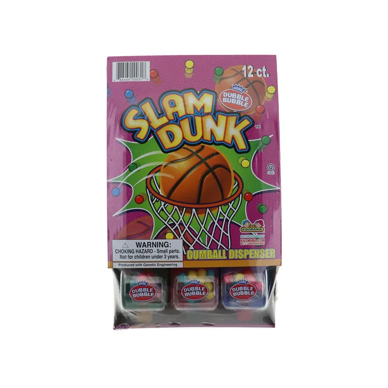 Kidsmania Slam Dunk Double Bubble Gum 12 Count image 0