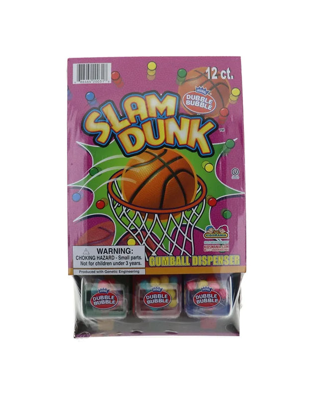 Kidsmania Slam Dunk Double Bubble Gum 12 Count image 0