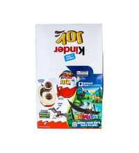 Kinder Joy Go Wild Sweet Cream Topped with Cocoa Wafer Bites 15 Count - 0.7 oz image 0