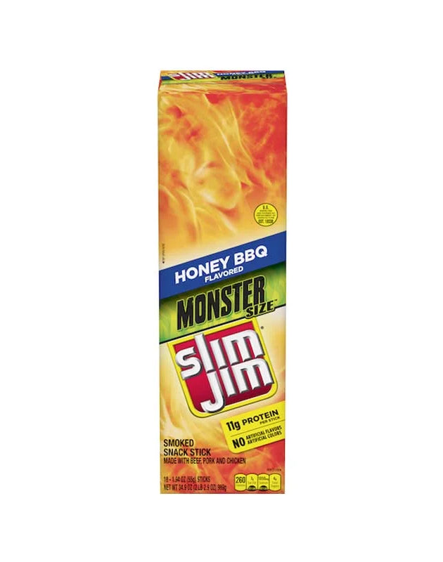 Slim Jim Monster Original Stick 18 Count - 1.94 oz image 0