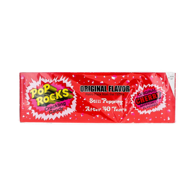 Pop Rocks Cherry Popping Candy 24 Count - 0.33 oz image 0