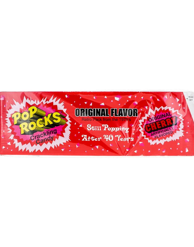 Pop Rocks Cherry Popping Candy 24 Count - 0.33 oz image 0