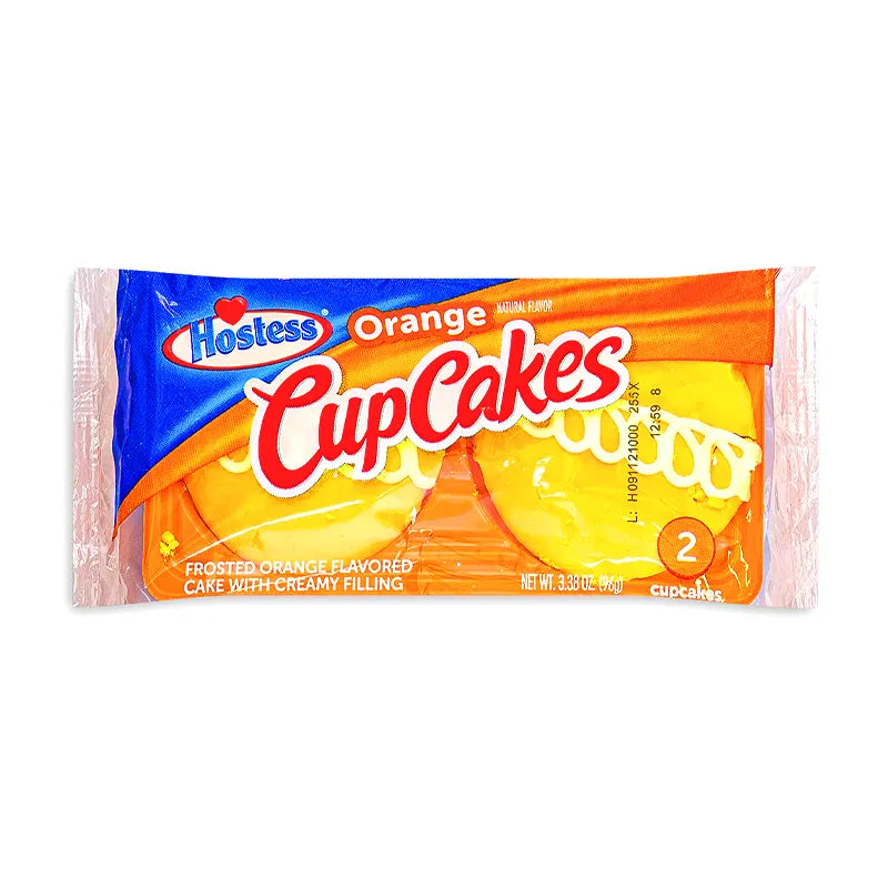 Hostess Cupcake Orange 6 Count - 3.38 oz image 1