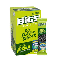 Bigs Vlasic Dill Pickle Sunflower Seeds - Tube 12 Count - 2.75 oz image 0