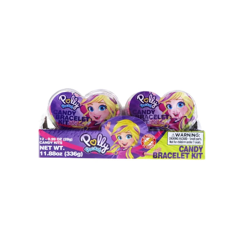 Exclusive Polly Pocket Candy Bracelet Kit 12 Count - 0.99 oz image 0
