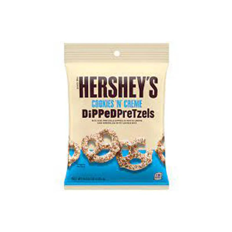 Hershey's Cookies 'n' Creme Dipped Pretzels 12 Count 4.25 oz image 0