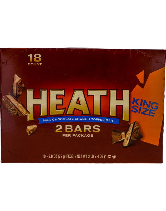 Heath English Toffee King Size 18 Count - 2.8 oz image 0