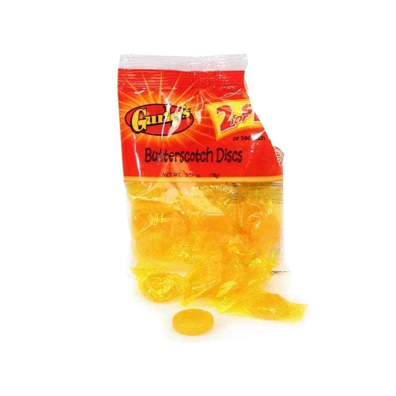 Gurleys, 2/$1.00 Butter Scotch Button (12 Count) - 2.75 oz image 0