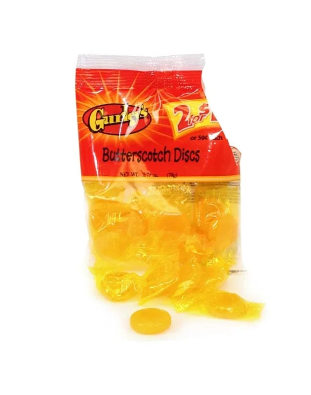 Gurleys, 2/$1.00 Butter Scotch Button (12 Count) - 2.75 oz image 0