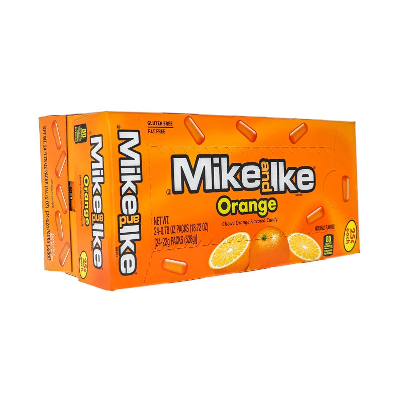 Mike And Ike 25c Orange Chewy Candies 24 Count - 0.78 oz image 1