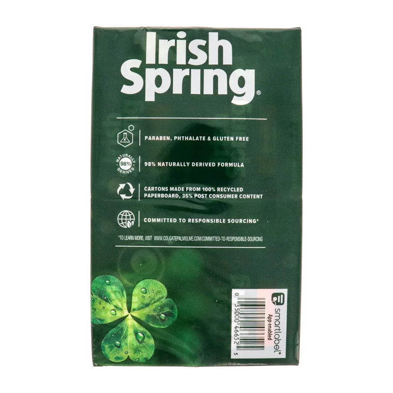Irish Spring Deodorant Soap Original 20 Count - 3.7oz image 1