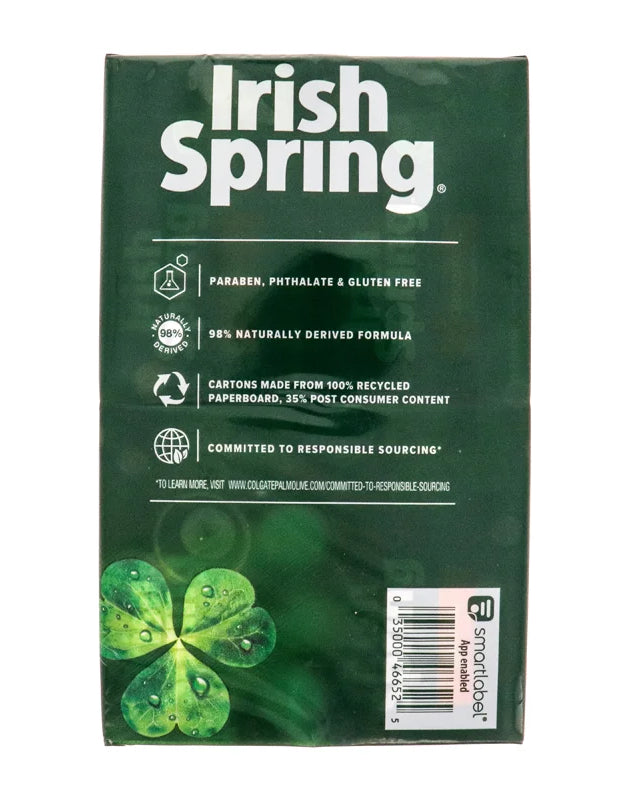 Irish Spring Deodorant Soap Original 20 Count - 3.7oz image 0