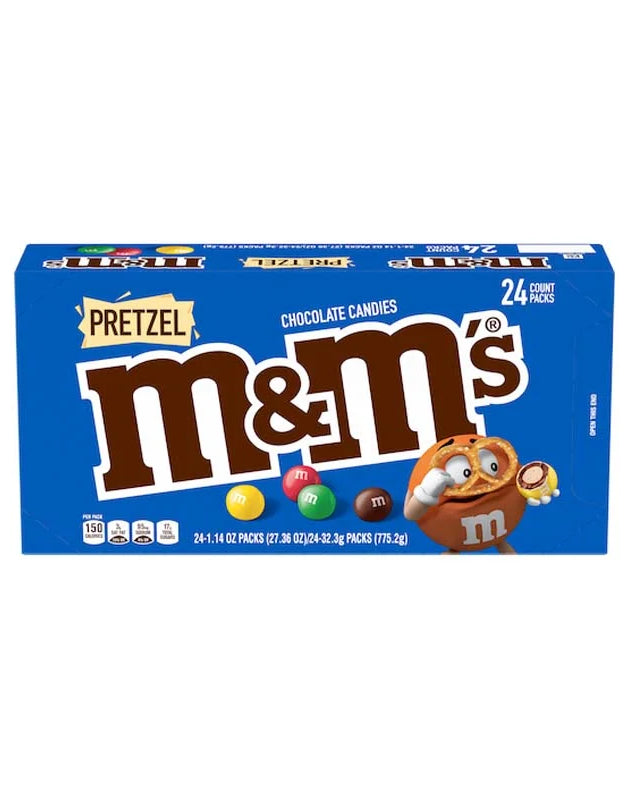 M&M's Pretzel Chocolate Candies 24 Count - 1.14 oz image 0