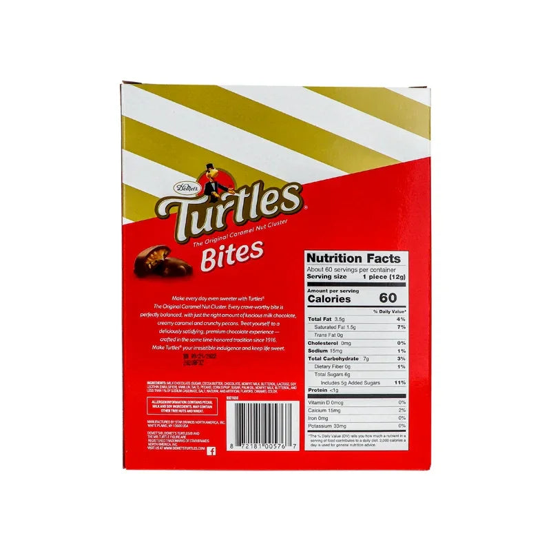 Demet's Turtles Original Bite-Size - 60 Count image 2