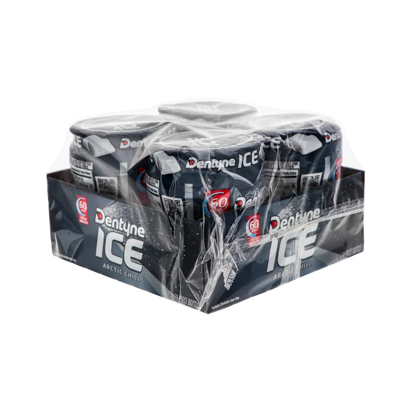Dentyne Ice Arctic Chill Chewing Gum - Bottles 4 Count - 60 Piece image 1