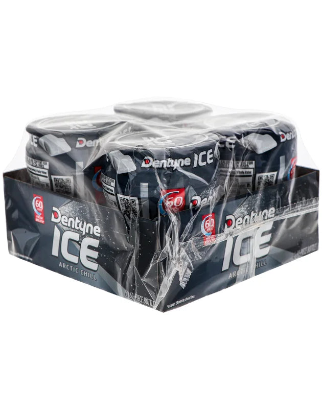 Dentyne Ice Arctic Chill Chewing Gum - Bottles 4 Count - 60 Piece image 0