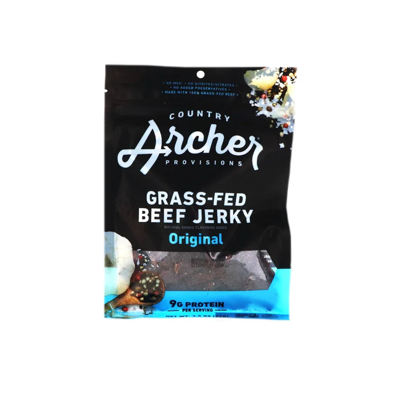 Country Archer Beef Jerky Original Bag 2.5 oz image 0