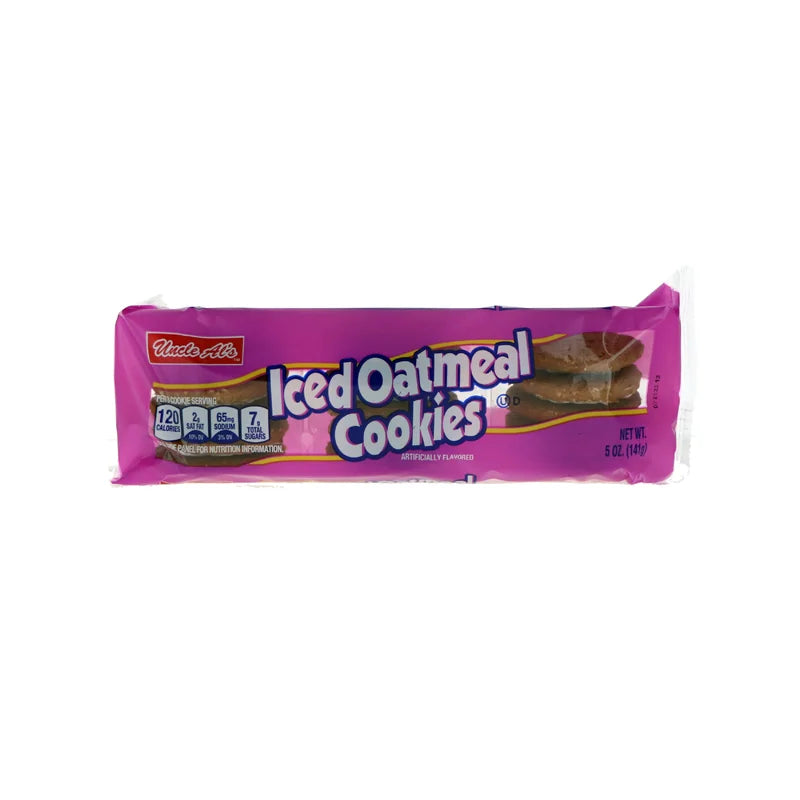 Uncle Al's Cookie Iced Oatmeal Cookies 12 Count - 5 oz image 0