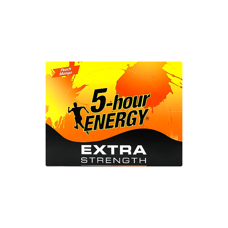 5 Hour Energy Extra Strength Peach Mango 12 Count - 1.93 oz image 0
