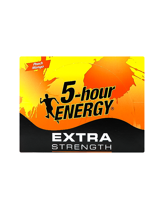 5 Hour Energy Extra Strength Peach Mango 12 Count - 1.93 oz image 0