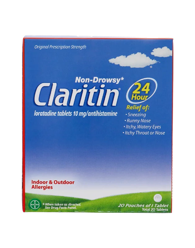 Claritin Non-Drowsy Allergy Relief 20 Count - (Pack of 1) image 0